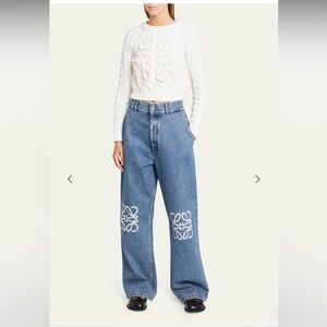 Loewe Wide Leg Baggy Jeans 38